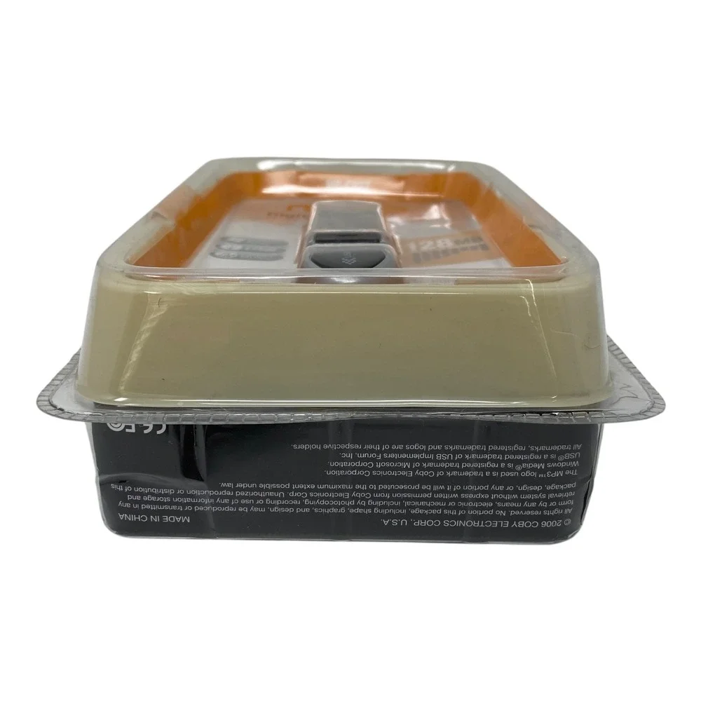 COBY MP3 C827 Digital Music Player 128MB MP3 WMA‎ USB Flash Drive with Earphones - Picture 3 of 7